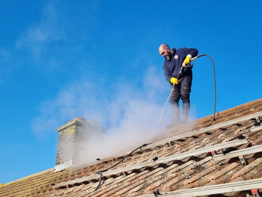 Steam Cleaning Guttering repairs